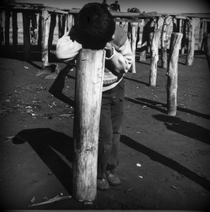 Copyright © Nosrat Panahi Nejad " La vaga infanzia", 1973, Mar caspio