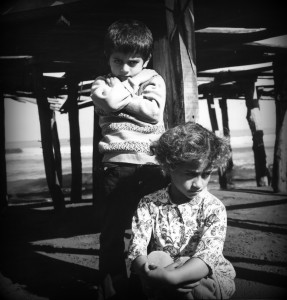 Copyright © Nosrat Panahi Nejad " La vaga infanzia", 1973, Mar caspio